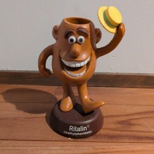 Vintage Ritalin Man 1970s Ciba Pharmaceutical Advertising Figure Rare USA 3787AK picture