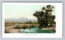 Sierra Blanca CO-Colorado, Scenic Valley & Rocky Mountain View Vintage Postcard picture