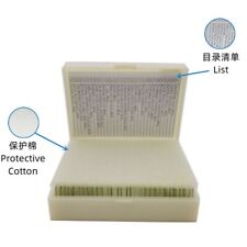 30PCS Set Cell Biology and Genetics Microscope Human Animal Prepared Slides picture