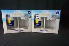 Corona Extra Pint Glasses Set of 4 NEW picture