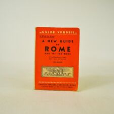 Vintage 1955  A New Guide to Rome  95 Illustrations, 7 Maps ed. Enrico Verdesi  picture