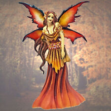 Amy Brown AUTUMN QUEEN Fall AB37014 Fairy Site  2009 Retired NEW picture