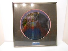 Rare Semiconductor Silicon Wafer 8" 1st Production Sematech  Austin, Texas 1992 picture