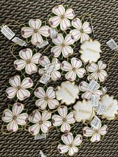 St. Nicolas NEW Lot Of 20 Virginia Dogwood Blossom Flower ornament picture