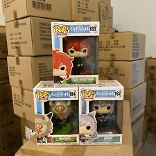 Funko POP Asia - Genshin Impact Complete Set Of 3 Keqing, Diluc, & Hilichurl picture