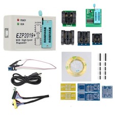 High-Speed USB SPI Programmer for 24/25/93 EEPROM Flash BIOS, 12 Adapters, WIN7/ picture