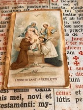 Our Lord's Circumcision contact relic : Saints Gertrude-Joseph-Anthony-Louis  picture