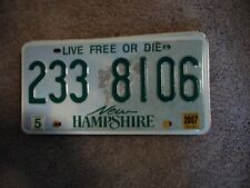 NEW HAMPSHIRE GRANITE   LICENSE PLATE BUY ALL STATES HERE  picture