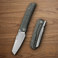 KB Knives Insomnia Folding Knife 3.5" Bohler M390 Steel Blade Titanium Handle picture