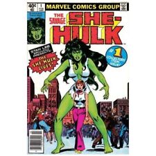 Savage She-Hulk (1980 series) #1 Newsstand in VF condition. Marvel comics [k^ picture