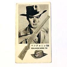 1961 Clint Eastwood Rawhide Menko Card Japan Western TV Show Vintage #8743563 picture