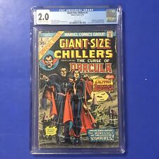 Giant-Size Chillers #1 CGC 2.0 1st APPEARANCE LILITH Marvel Dracula Comic 1974 picture