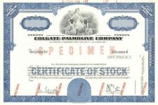 Colgate-Palmolive Co. - circa 1970's Specimen Stock Certificate - Only Olive Col picture