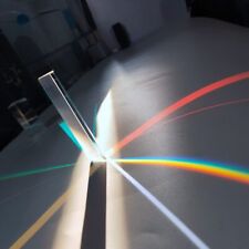 Optical Glass Triangular Prism Lens Small Experimental Equipment Mitsubishi Rain picture