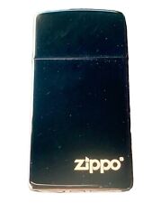 Zippo Lighter Slim Ebony High Polish 28123ZL K 12 New In Box picture