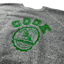 VTG Cook College Rutgers x Champion Men's Sweatshirt Gray • USA • Small picture