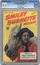 Smiley Burnette Western #1 CGC 8.5 1950 0720261001 picture