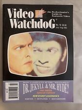 VIDEO WATCHDOG ISSUE #18 DR JEKYLL & MR HYDE NM/MINT picture