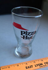 Vintage ERROR Pizza Hut Beer Drink Glass Fast Food Restaurant Logo Collectible picture