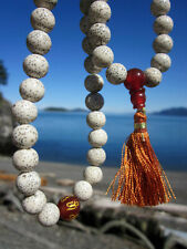 USA Seller 9.5mm Custom Sacred Lotus Seed Tibetan Buddhist Mala Prayer Beads picture