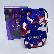 Rare Limited Crown Royal Red White & Blue Camouflage Bag 750ml  9