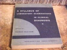 1950 SYLLABUS LABORATORY EXAMINATIONS CLINICAL DIAGNOSI picture