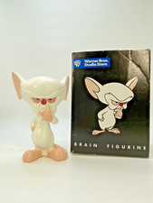 Warner Bros. Brain Figure 1997 Plastic Pinky and the Brain Animaniacs Vintage picture