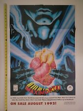 VTG 1992 THE MAXIMORTAL PROMO POSTER 35x23 COMIC BOOK RICK VEITCH COMICS RARE picture