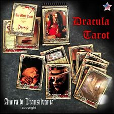 vampire tarot card deck guide book vintage oracle dracula transylvania arcana  picture