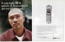 2003 AT&T Wireless Reachout mMode 32 Games of Bejeweled Vintage Print Ad/Poster picture