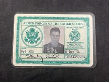 Armed Forces Of The United States~ 1952 Photo ID Employee Card - Private AUS picture