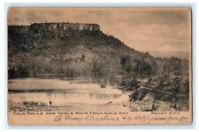 Tolo Falls and Table Rock Gold Ray Mount Pitt 1906 New Year's Antique Postcard picture