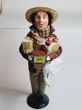 Byera Choice 2013 Market Man Goose Cranberries Wood Apples Signed picture