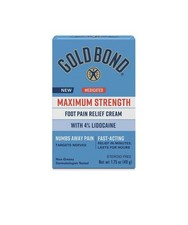 Gold Bond Maximum Strength Foot Pain Relief Cream 4% Lidocaine 1.75 oz picture