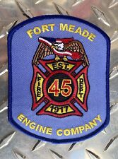 Fort Meade Maryland Federal Fire Department Engine Company Patch- 2022 picture