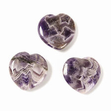 Teeth Chevron Amethyst Heart Shape Size 40mm Sold by Piece picture