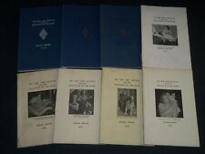 1937-1945 NY INSTITUTE FOR THE EDUCATION OF THE BLIND REPORTS LOT OF 9 - O 131 picture