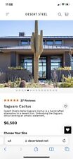 Desert Steel's Metal Saguaro Cactus 14’ Rare Signed picture