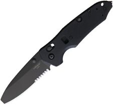 Hogue Trauma First Response Folding Knife Black G10 Handle N690 Serrated 34760 picture