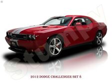 2012 Dodge Challenger SRT 8  Metal Sign 9