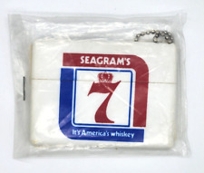 Vintage Advertising Seagram's 7 Key Chain / Window Scraper picture