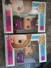 Funko Pop Movies 1980s DIRTY DANCING #696 BABY & #697 JOHNNY NIB W/ Protectors picture
