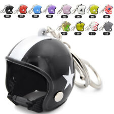 Creative Motorcycle Bicycle Helmet Key Chain Ring Keychain Keyring Key Mini 01 picture