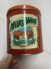 1989 Milky Way Advertising Collector Metal Tin Old Vintage picture