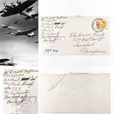 WWII Censored Donald Hoffman - 860th Bombardment Squadron Letter Cover Relic picture