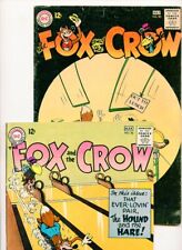 The Fox and the Crow #78 and #80 DC National Comics Lot of 2 Books / picture
