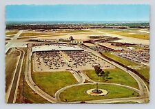 Postcard Airport Dallas Love Field Bird's Eye View Victory Spirit of Flight 4 picture