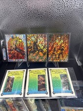 1993 Boris 3 All Prism Mystery Lot Of 6 Beautiful Fantasy Cards - 6 Cards picture