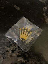 Authentic Fear Tomorrow Canary Yellow Enamel Crown Pin wrmfzy supdef picture
