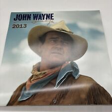 John Wayne 2013 Calendar New Not Wrapped Perfect Condition Collector picture